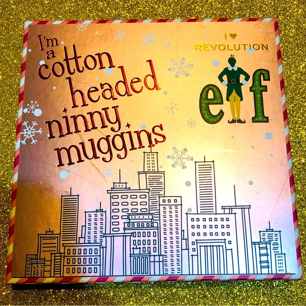 BNIB- Sealed! I โค๏ธ Revolution X ELF Iโm a cotton headed ninny muggins Eyeshadow - Picture 1 of 4